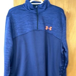 Under Armour sweatshirt zip up neck size XL.